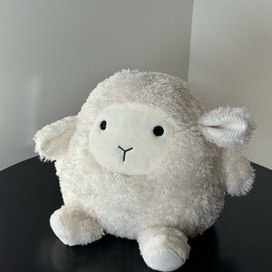 Pillowfort Cream Plush Lamb Weighted Toy